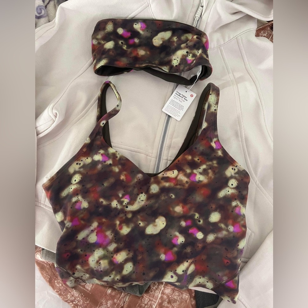 Lululemon align tank and headband